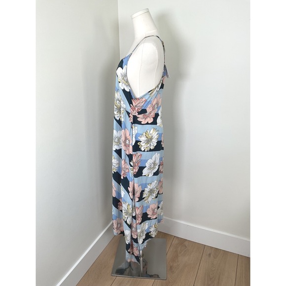 O'Neill Women's Floral Print Midi Dress Adjustable Strap Casual Summer MEDIUM - Picture 5 of 12
